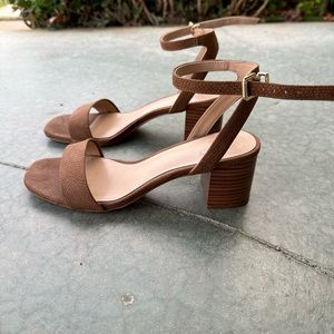 Brown Sandal with heel